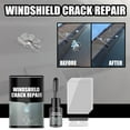 HMOONORY 20Ml Auto Windshield Crack Liquid Fast & Easy Fix Scratch Remover for Car Glass No