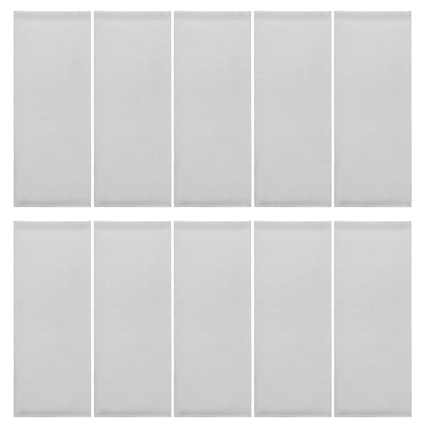 10 piezas de placas de zinc de repuesto para experimentos de fabricación de baterías de frutas, materiales de galvanoplastia, láminas de zinc para experimentos de baterías de frutas.
