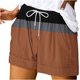 thumbnail image 1 of Pantalones Cortos Sueltos para Mujeres de Verano Impreso Encaje Hasta Bolsillo Elástico Pantalones Cortos Casuales Poliéster, Moda Pantalones Cortos de Verano para Uso Diario Y de Ocio, 1 of 5
