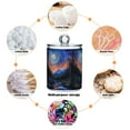 thumbnail image 6 of Yayeee 4 Pack Qtip Holder Bathroom Cotton Swab Canister with Lid Clear Dispenser Set, Mountains and Forests, 6 of 6