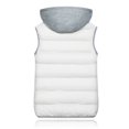 thumbnail image 4 of Lindreshi Puffer Vest Women Plus Size Clearance Women Casual Fashion Loose Zippers Sleeveless Zipper Solid Warm Coat Tops Vest, 4 of 5