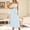 Blue, variant on Women's Lace Splicing Cutout Maxi Dress Square Neck Sleeveless Bodycon Long Dress with Sheer Corset, Mother of The Bride Dresses, Formal Wedding Guest Dress(Blue,S)
