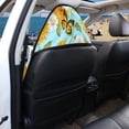 thumbnail image 5 of Chririnla Sunflower Daisy Butterfly Print Terry Cloth Car Seat Cover Cooling Car Seat Cover Protector, Sweating, Suitable for Truck Seat Van, Fit for Sedans Trucks Cars, 5 of 7