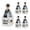A, variant on 20-Piece Graduation Party Decorations Clear PVC Candy Boxes with Bachelor Gown Design, Graduation Favors for Class of 2026 Party, Small Gift Boxes for Treats and Sweets, A
