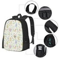 thumbnail image 3 of Sigee Flower Rabbit for Simple large capacity backpack Travel Laptop Backpack, Business for Travel and Daily Use, 3 of 9