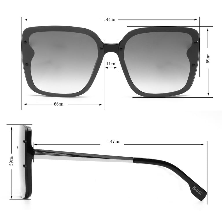 Nanette Lepore Women's NN387 Flush Lens UV400 Protective Square