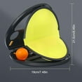 thumbnail image 5 of ABPETE flyball beach game,Racket-Pocket Catch Game, Racket Pocket, Toss and Catch Ball Game, Toss and Catch Ball Set,Throw Catch Ball Game(2 beats and 4 balls), 5 of 8