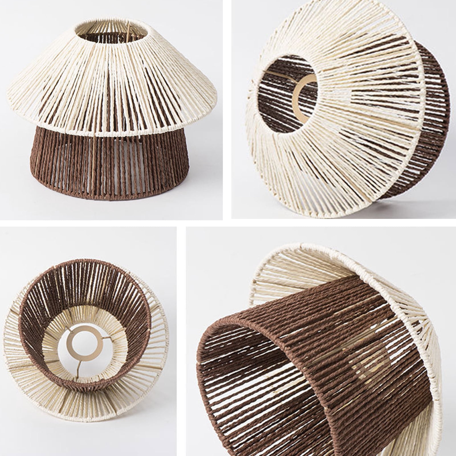 Fashion Weave Pendant Lampshades Decorative Chandelier Accessories Suitable for Living Rooms Bedrooms and Dining Areas