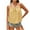 Fall Clohtes Yellow, variant on Womens 2026 Halter Neck Tank Tops Casual Sleeveless Pleated Camisole Tops Summer Loose Fit Cami Shirts