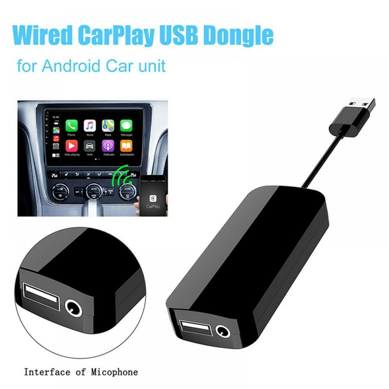 Plug And Play Apple Carplay Android Auto USB Dongle For Car Touch Screen  Radio Support IOS IPhone Siri Microphone Voice Control From Carradiogps,  $42.89
