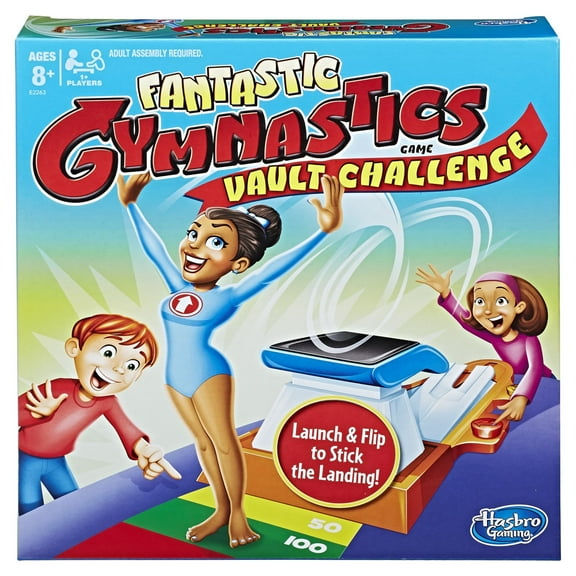 Fantastic Gymnastics Vault Challenge Game, Girls & Boys Ages 8