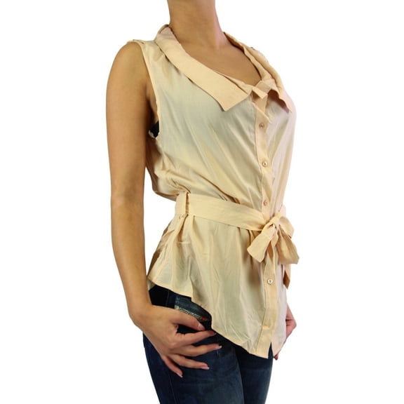 Diesel Women's T-Leda Top (Small, Blush)