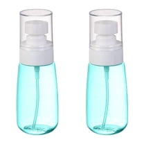 2PCS Small Spray Bottle Travel Size 2oz/60ml - Fine Mist Mini Empty Spray Bottles - Empty Small Misting Spritzer, Perfume Atomizer with Pump Clear Containers - for Toners, Face & Hair Mist