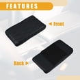 thumbnail image 6 of Unique Bargains 31x16x5cm 12.20"x6.30"x1.97" Universal Car Armrest Box Pad Armrest Booster Pads Faux Leather Black, 6 of 6