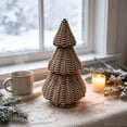 thumbnail image 5 of 2026 Christmas Indoor Home Decor Hand-Woven Imitation Rattan Christmas Tree Ornaments Christmas Tree Decorations And Table Ornaments, 5 of 6