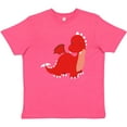 thumbnail image 3 of Inktastic Adorable Red Dragon Youth T-Shirt, 3 of 5