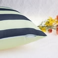 thumbnail image 4 of REGALWOVEN Pack of 2 Throw Pillow Covers Modern Square Cushion Covers for Sofa Couch Living Room Blue-2 18" x 18", 4 of 6