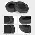 thumbnail image 3 of De Almohadillas De Repuesto Compatibles Con Razer Kraken Pro V2, Funda De Esponja Para Auriculares, Orejeras Protectoras 1 Par seitruly  EL017167-02, 3 of 5