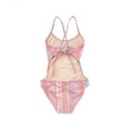thumbnail image 2 of PilyQ girls  Ayah Cutout One-Piece, 12, Pink, 2 of 2