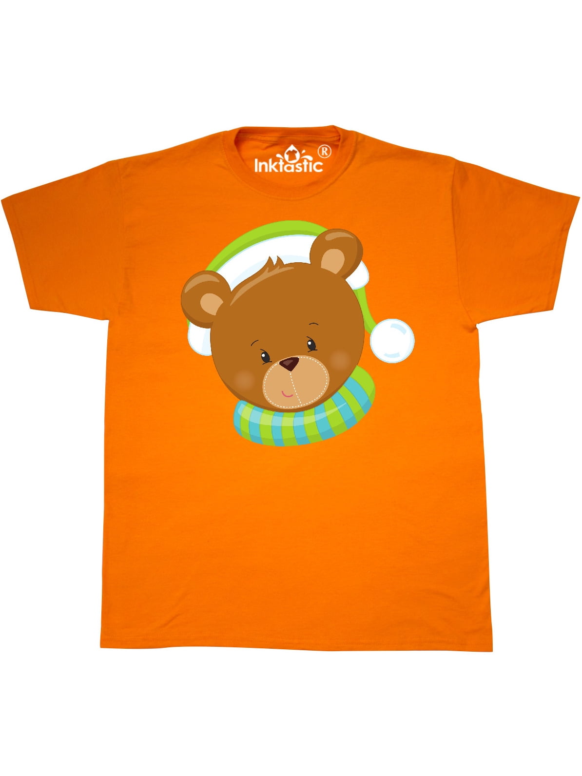 Brown Bear Baby T-Shirt inktastic Cute Little Bear with a Scarf