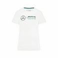 thumbnail image 2 of Mercedes Benz AMG Petronas F1 Women's Large Logo T-Shirt -Black/White, 2 of 4