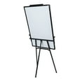 thumbnail image 4 of Lanzxjv Tripod Writing Board with Paper Clamp And Pen Storage Rack, Single-sided Foldable Magnetic Whiteboard, Smooth Writing Surface Adjustable Height Whiteboard with Non-slip Rubber Feet, 4 of 6