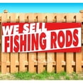 thumbnail image 1 of We Sell Fishing Rods 13 oz Vinyl Banner With Metal Grommets, 1 of 4
