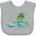 thumbnail image 3 of Inktastic Grand Turk Island Boys or Girls Baby Bib, 3 of 4