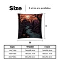 thumbnail image 5 of Halloween Cemetery Inserts - Set of 2 Bed Pillow Inserts with Unique Patterns - Available in Sizes 16x16, 18x18, 20x20 Inches for Throw Pillow Covers - Great for Any Occasion!, 5 of 6