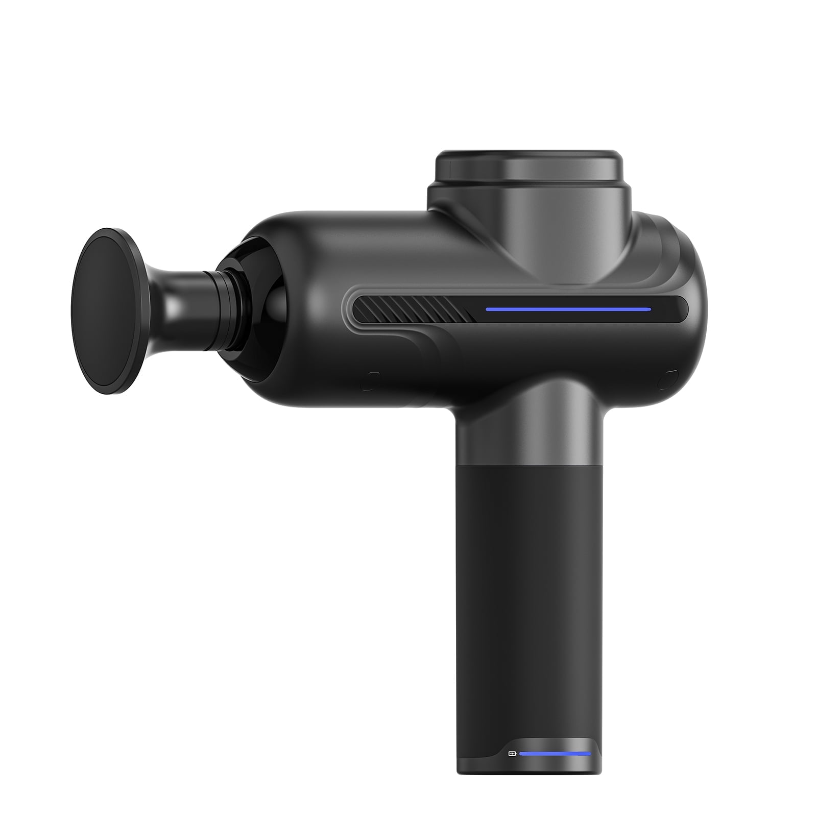 Professional Fitness & Recovery Percussion Massager Gun - Portable Muscle Massager with 5-Speed/Heat Therapy/Quiet Operation, for Post-Workout Soreness Relief