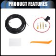 thumbnail image 4 of 1 Juego de Kit de Arnes de Cableado de Remolque de 4 Pines para Chrysler Pacifica 2017-2018 Plástico Negro, 4 of 7
