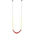 thumbnail image 5 of Swing Set with 60 Inch Anti-Rust Chains Thermoplastic Coated, Support 660lb, ASTM-certified Swing Seat Cushion Accessories Replacement with Snap Hooks for Outdoors, Playground, Jungle & Gym,Red, 5 of 7