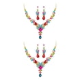 thumbnail image 2 of Collar de mujer Sonducket elegante nupcial 3 unids/set, 2 of 6