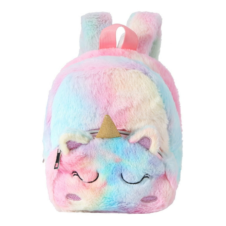 The Cat Backpack With Cat Face Purple Fox