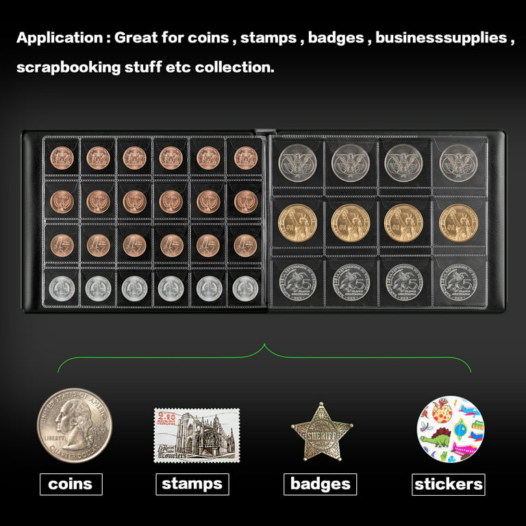 Coin Collection Supplies Pages for Collectors 