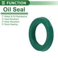 thumbnail image 3 of Unique Bargains Sello de Aceite Universal Labio UN Sello de Anillo de Eje Rotativo 22x32x5mm Alta Presión TPU Verde 5 Pcs, 3 of 7