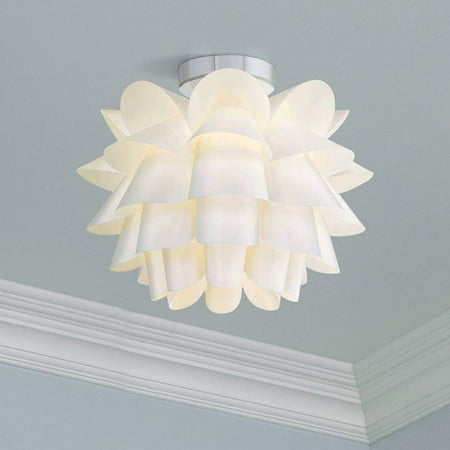 Creative Lotus Shape Chandelier Puzzle, Hanging Light Fixture Ceiling Cover