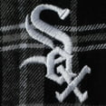 thumbnail image 2 of Men's Concepts Sport Black Chicago White Sox Ultimate Plaid Flannel Pajama Pants, 2 of 2