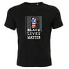 SHIYAO Men's Black Lives Matter Fist Freedom T-Shirt BLM Graphic Short Sleeve Outfits