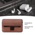 thumbnail image 3 of Funda De Madera Para Auriculares, Hecha A Mano, Anticaída, Suave, Fácil De Abrir, Elegante Funda De Madera De Nogal Para Auriculares Para AM TW01, 3 of 7