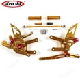 thumbnail image 2 of Arashi (Version 2.0) Rearsets for YAMAHA YZF R6 2006-2016 Motorcycle Accessories Adjustable Footrests Foot Peg Rear Sets Gold 2007 2008 2009 2010 2011 2012 2013 2014 2015, 2 of 8