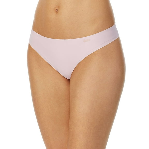 Dkny Litewear Cut Anywear Logo Thong Underwear DK5026 - Pink Mist, Size Large