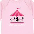 thumbnail image 4 of Inktastic 1st Birthday Party Carousel Horse Girls Long Sleeve Baby Bodysuit, 4 of 5