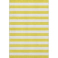 thumbnail image 2 of Addison Rugs Mayfield Washable Transitional Stripes Yellow Rectangle Rug, 8' x 10', 2 of 6