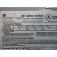 thumbnail image 2 of GE Spec-Setter™ TH Fusible Heavy Duty Safety Switch, 3 Poles, 240 VAC/250 VDC, 200 A, 60/40 hp, 2 of 8