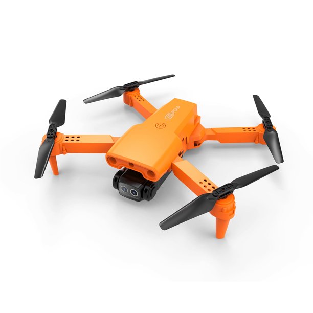 Vehículo aéreo no tripulado plegable de alta definición con cámara única, fotografía aérea estable, vuelo estacionario, cuatro aeronaves teledirigidas, dispositivos electrónicos