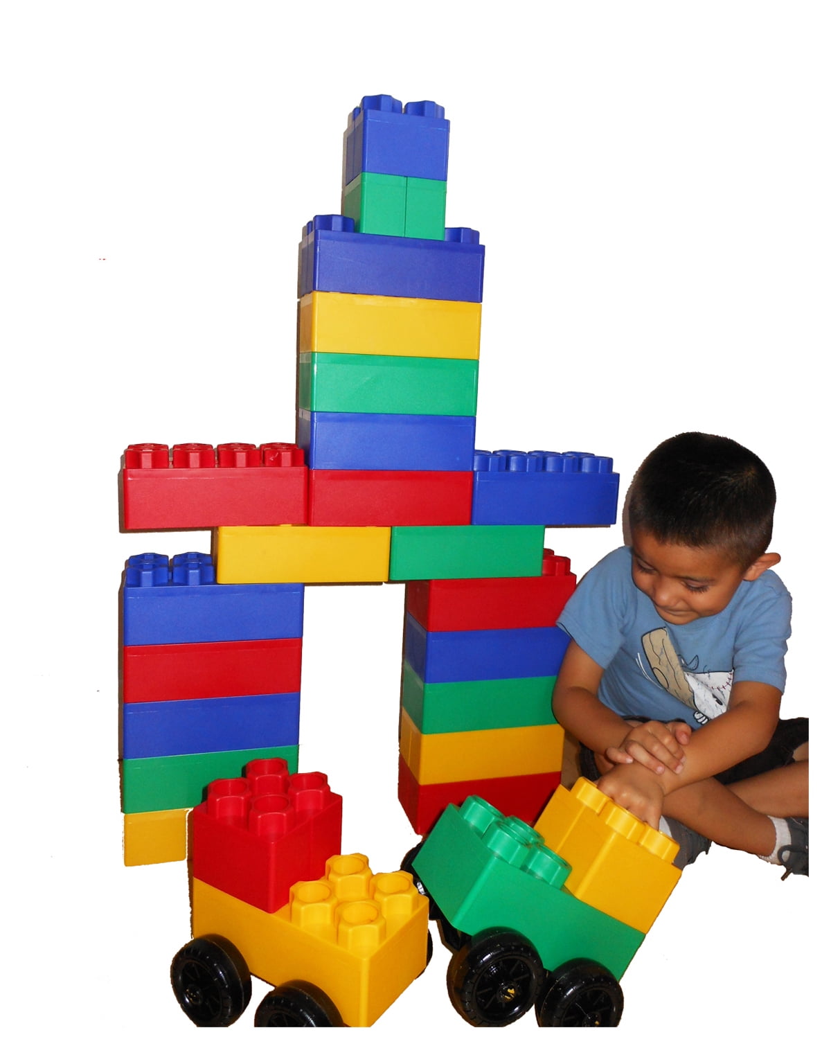 Kids Adventure Jumbo Blocks Jumbo Building Set, 192-Pieces 