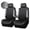 Silver Rhinestone, variant on CAR GRAND Bling diamond leather automotive seat covers front pair water proof shining glitter sparkly crystal rhinestone universal armrest fit girl woman lady silver