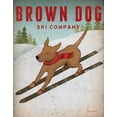 thumbnail image 1 of Popular Brown Dog Ski Company Print by Ryan Fowler; One 8x10in Paper Poster Print, 1 of 1