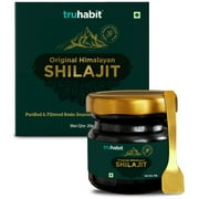 TruHabit Original Himalayan Shilajeet Natural Stamina Booster Lab-Tested Shilajit Resin-Unisex-20g